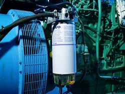 Фильтр-сепаратор на дизель-генераторе SDMO